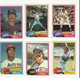 BASEBALL CARDS 1981 TOPPS – MAJOR LEAGUE BASEBALL – MLB - LOT OF THIRTY (30) USED - Lots