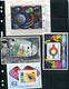 Worldwide 9 Souvenir Sheets Used/CTO Space 14148 - Sammlungen