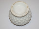 Delcampe - *BEL ANCIEN ENCRIER CERAMIQUE FORME ANANAS BLANC & Dorures COLLECTION XIXe   E - Inkwells