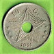 CONGO BELGE / 10 CENTIMES / 1911 - 1910-1934: Albert I.