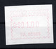 Atm  Frama Vignettes Minr 3.9  Brasilien Brasilia Small Value 1,00  Mint Mnh Color Compared With Michel Farbenführer - Franking Labels