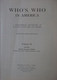 Who's Who In America - A Biographical Dictionary Of Notable Living Men And Women - 1958-1959 - Genealogy Genealogie - Etats-Unis