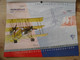 Rare Big Calendar 45x60cm AEROFLOT Soviet Russian International Airlines Airplanes Planes The Classic Flight Russia - Grand Format : 1991-00