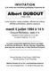 Humour Dubout Ski Nautique Snob III Grosse Femme Vente Enchère Albert Dubout Drouot 1994 - Ski Nautique