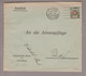 CH Portofreiheit Zu#10 20Rp. GR#836 Brief 1926-11-25 Zürich Kinderspital Zürich - Portofreiheit