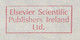 Ireland 1992 Fragment Cover Meter Stamp Pitney Bowes-GB 5000 Slogan Elsevier scientific Publisher In Sionainn - Brieven En Documenten