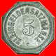 * SILVER WHEELS NUREMBERG: GERMANY MAINZ ★ 5 PFENNIGS 1917!★LOW START ★ NO RESERVE! - Monetary/Of Necessity