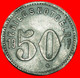 * STARS FRANKFURT: GERMANY SPEYER ★ 50 PFENNIGS 1917 UNCOMMON!★LOW START ★ NO RESERVE! - Notgeld