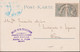 AK. POST - CARTE.  Altschweiz Briefmarken Abbildungen. Luis Bonilla, Sellos Para Colecciones. Gelaufen 1900 - Timbres (représentations)