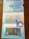 AUSTRALIA  10 TEN DOLLARS DE LUX  FOLDER 1995 LOW NUMBERED UNCIRCOLATED $ NOTE AA PREFIX - 1992-2001 (billetes De Polímero)