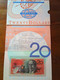 AUSTRALIA  20 TWENTY DOLLARS DE LUX  FOLDER 1995 LOW NUMBERED UNCIRCOLATED $ NOTE AA PREFIX - 1992-2001 (kunststoffgeldscheine)