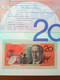 AUSTRALIA  20 TWENTY DOLLARS DE LUX  FOLDER 1995 LOW NUMBERED UNCIRCOLATED $ NOTE AA PREFIX - 1992-2001 (polymer Notes)