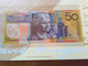 AUSTRALIA  50  FIFTY DOLLARS  FOLDER 1995 LOW NUMBERED UNCIRCOLATED  PREFIX AA - 1992-2001 (polymère)