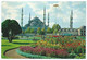 Turkey / TURKIYE -  Postcard Istanbul Mosque Via ,Yugoslavia 1974 Stamp Motive Dogs 1973 - Brieven En Documenten