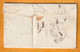 1837 - Grand Cachet Fleurons Simples GENOLHAC, Gard Sur LAC De PORTES Vers Apt, Vaucluse -  Gd Cachet Arrivée - 1801-1848: Precursori XIX