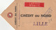 4879 319 Étiquette D’un Paquet Clos Recommandé De 3 Kg R Cambrai Ppal 046 – Lille, 11-6-1954 Avec Yv. 883+962+Pa 31 - 1921-1960: Modern Period