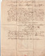 1832 - Grand Cachet Fleurons Simples MONTPELLIER Sur LAC Vers Apt, Vaucluse -  Gd Cachet Fleurons Arrivée - T4 - 1801-1848: Precursori XIX