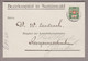 CH Portofreiheit Zu#8 5Rp. GR#325 Postkarte 1933-10-27 Sumiswald Bezirksspital - Franchigia