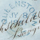 Ireland Maritime Cork 1851 Cover With QUEENSTOWN/SHIP LETTER And Mauritius "Ship Letter" On Face - Préphilatélie