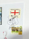 (2 M 39) FIFA World Cup Qatar 2022 - England V Iran - Cover With England Flag + OZ Stamp (21-11-2022) - 2022 – Qatar