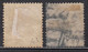 2 Diff., Shades, Two Annas, (SG 43 & 44), British East India Used 1856 - 1864, - 1854 Britische Indien-Kompanie