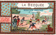 CHROMO DOREE  / BISCUITS PERNOT / LES JEUX D ENFANTS / LA BECQUEE - Pernot