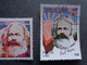 Laos LAO Karl Marx Colombe Globe Soleil Levant Signature Drapeau Flag - Karl Marx