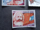 Laos LAO Karl Marx Colombe Globe Soleil Levant Signature Drapeau Flag - Karl Marx