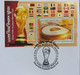 2022 NOV 22 Bangladesh FIFA World Cup Qatar Football Soccer Stadium Flag Trophy 1v SS FDC - NEW ISSUE! - 2022 – Qatar