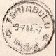 (°) BELGIAN CONGO / CONGO BELGE =  TSHIMBULU CANCELATION STUDY 6 STAMPS VARIA 1942/1958  [B] - Abarten Und Kuriositäten