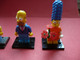 LOT 4 FIGURINE LEGO THE SIMPSONS DR HIBBERT HOMER HOMER EN COSTUME MARGE EN TENUE DE SOIREE  DE 71005 71009 - Poppetjes