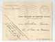 Carte  Franchise Postale Service Militaire Cachet Gendarmerie St étienne De St Geoirs 38 Isère Pr Saint Piere Bressieux - 1961-....