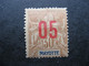 Mayotte:N° 26, Neuf X . - Unused Stamps