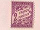 ANDORRE FRANCE / FRENCH ANDORRA / TIMBRE TAXE No 19 Pli De Gomme Cf Photo - Unused Stamps