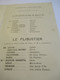 Petit Programme 2 Volets/Comédie Française/M Jacques FENOUX/Andromaque/Le Flibustier/ L'Illustration/1895    COFIL5 - Programma's