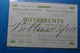 Carte Publicitaire Huybrechts Rue De  Stassart Bruxelles Meubles Etc.. - Publicités