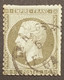 1860, 1C Bistre Olive Prince-Président Louis-Napoléon, Dentelé, Inscription Empire Franc, Très Bon état - 1862 Napoleon III