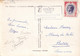 A21788 - MONACO Saint Nicholas Cathedral Post Card Used 1956 Stamp Rainier III Prince De Monaco Sent To France - Catedral De San Nicolás