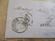 Lettre France Pontacq Pour Albi   TP 14A Oblitération PC 13/09/1857 - 1853-1860 Napoleon III