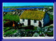 1965 ? Ireland Eire Postcard Tratched Cottage Connemara Posted Rath Maolain  To Scotland 2scans - Storia Postale