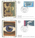 Premier Jour Arphila  75  PARIS   Le 6/6/1975      4 Enveloppes N° 1834/1837 Valeur 50 € - Filatelistische Tentoonstellingen