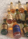 Delcampe - 23 Mignonnettes Cognac Whisky Etc DOBLE.V Otard Camus Couvoisier Martell Marnier Ect...! - Miniature