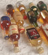 Delcampe - 23 Mignonnettes Cognac Whisky Etc DOBLE.V Otard Camus Couvoisier Martell Marnier Ect...! - Miniflesjes