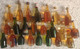 Delcampe - 23 Mignonnettes Cognac Whisky Etc DOBLE.V Otard Camus Couvoisier Martell Marnier Ect...! - Miniature