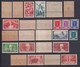 1936 - ANNEE COMPLETE YVERT N°309/333 ** MNH  - COTE = 1359 EUR. - - ....-1939