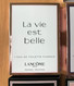 Delcampe - Lancôme - La Vie Est Belle, Lot De 4 échantillons Différents - Perfume Samples (testers)