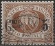 SM8-11U - San Marino 1892, Sassone Nr. 8/11, Serie Completa Di 4 Francobolli Usati Per Posta - Gebraucht