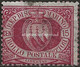 SM15U - San Marino 1892/94, Sassone Nr. 15, 15 C. Carminio Bruno, Usato Per Posta - Used Stamps