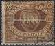 SM21U - San Marino 1892/94, Sassone Nr. 21, 2 Lire Bruno Su Arancio, Usato Per Posta - Usati