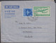 1962. INDIA. AEROGRAMME 50 NP AIR PLANE + 25 NP. Dated 10. 8. 62 To USA.  - JF427521 - Other & Unclassified
